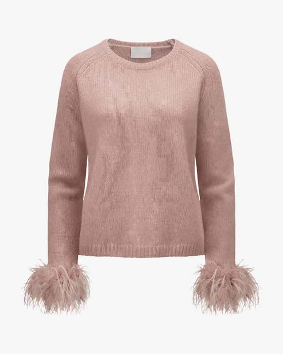 Cashmere and cotton jumper