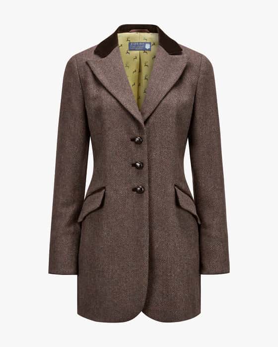 Anna traditional wool frock coat