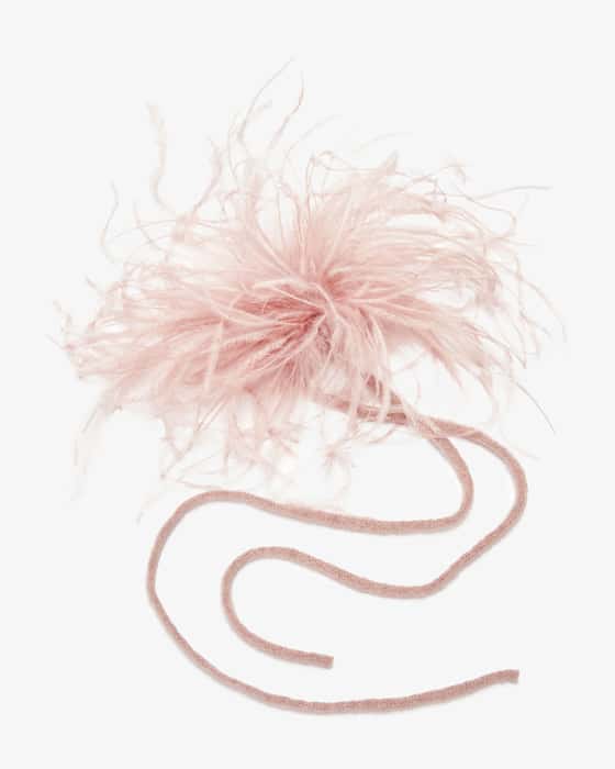 Feather brooch