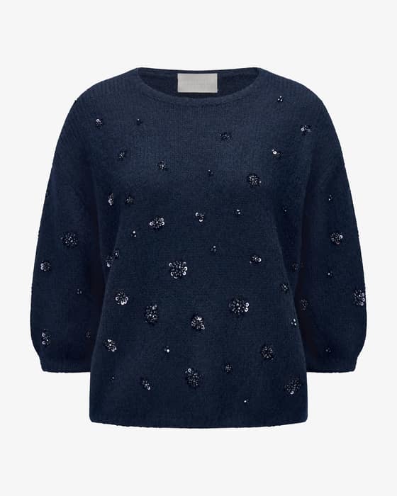 Cashmere and cotton jumper