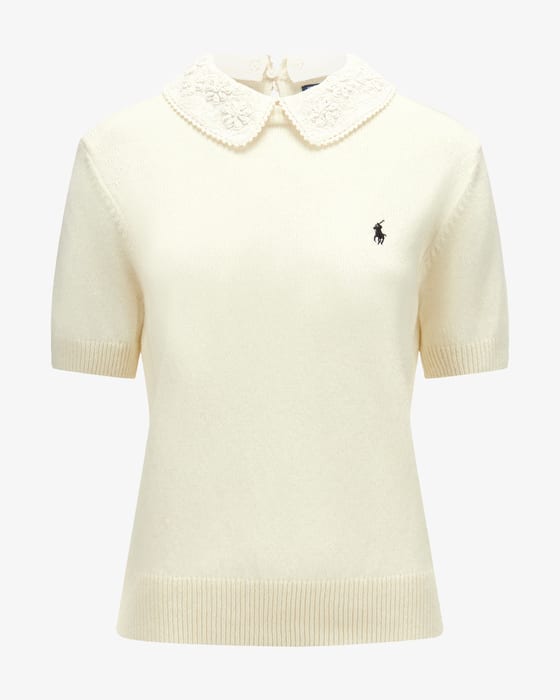 Merinowool-blend knitted jumper