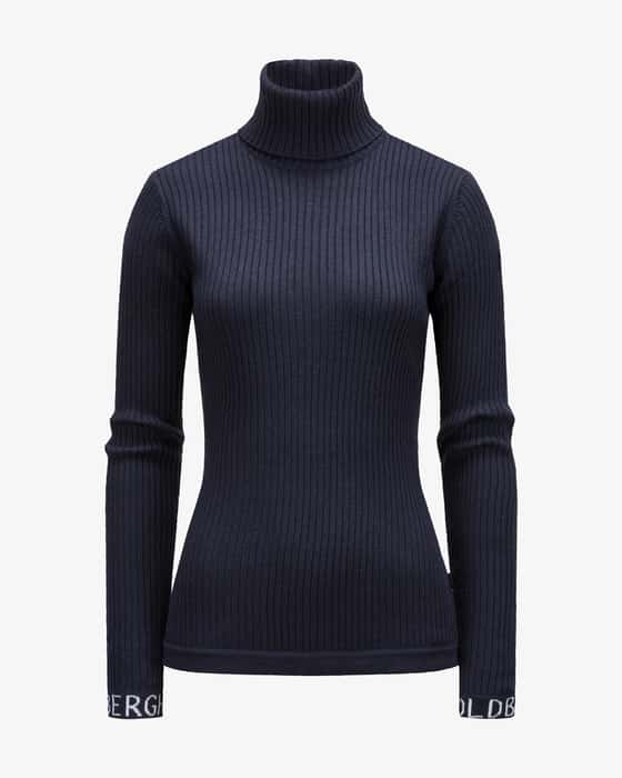 Mira turtleneck jumper in a merino wool blend