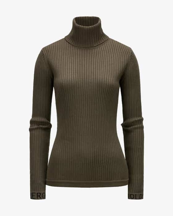 Mira turtleneck jumper in a merino wool blend