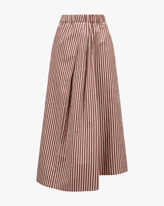 Cotton-blend skirt