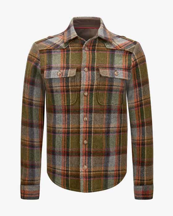 Wool overshirt