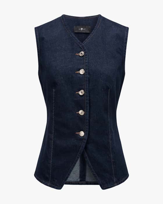 Women’s denim waistcoat 
