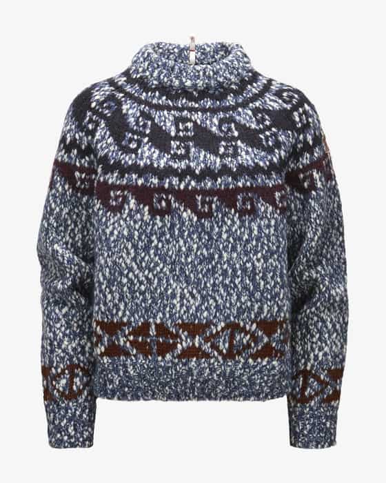 Wool-blend jumper