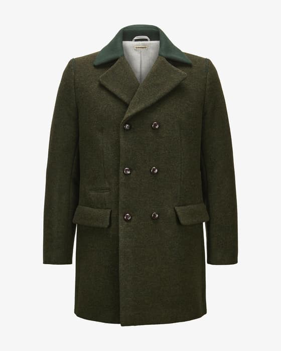 Maxl coat made from virgin wool