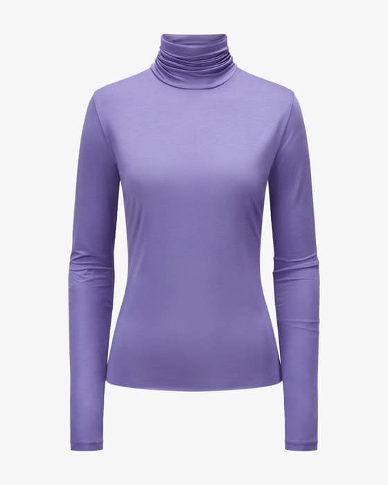 Glossy Ease long-sleeved top made from Lyocell