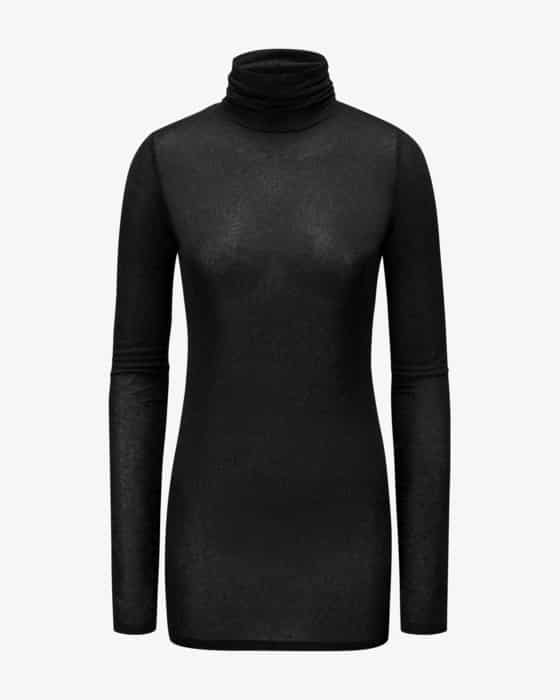 Soft Shimmer Turtleneck Jumper 
