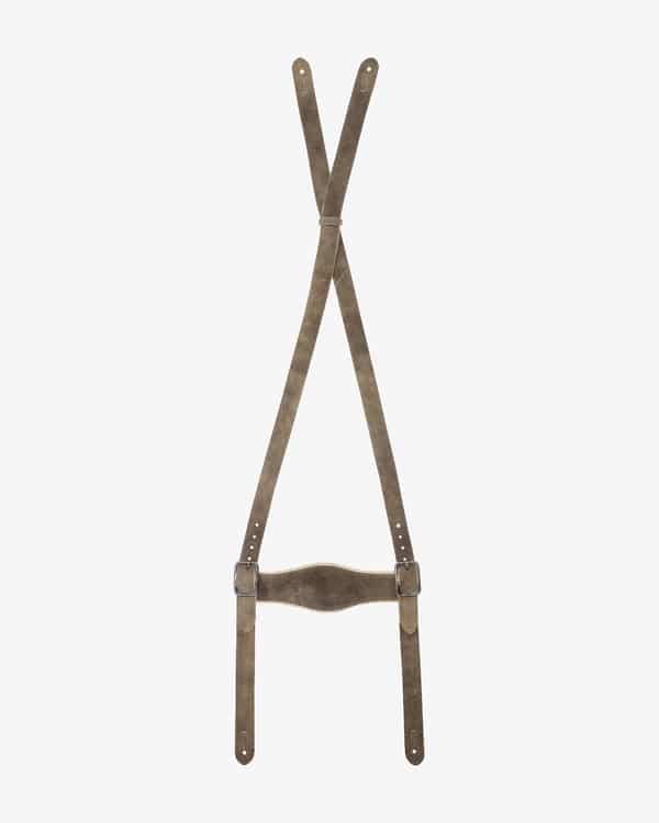 Trachten-Hosenträger aus Ziegenleder