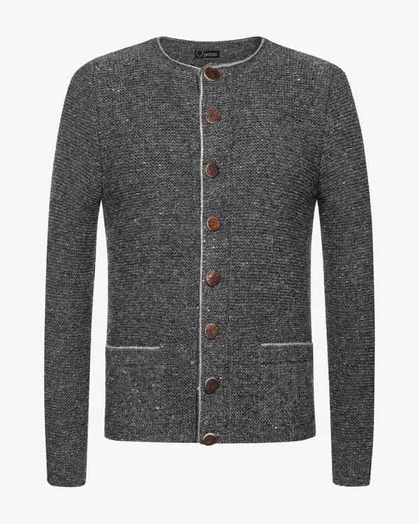 Traditional hand-knitted cardigan 