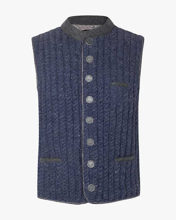 Traditional hand-knitted vest 