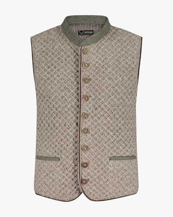 Trachten-Handstrickweste 