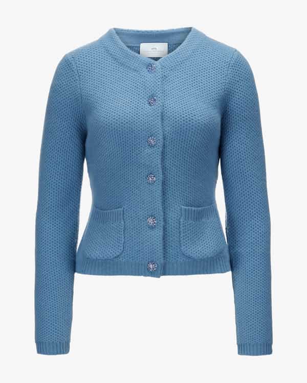 Traditional cashmere cardigan 