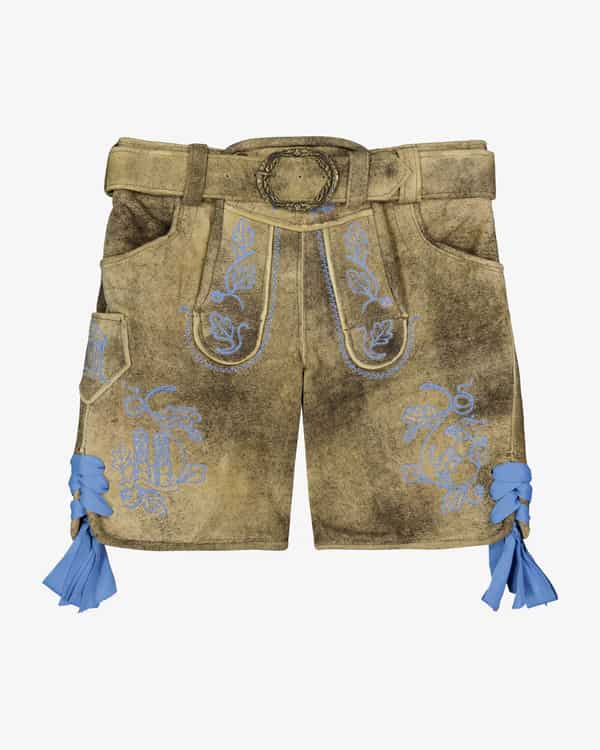 Luis Lederhose aus Ziegenleder 