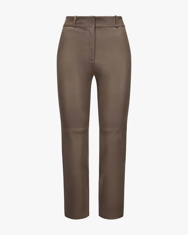 Jen 7/8-Lederhose aus Lammleder