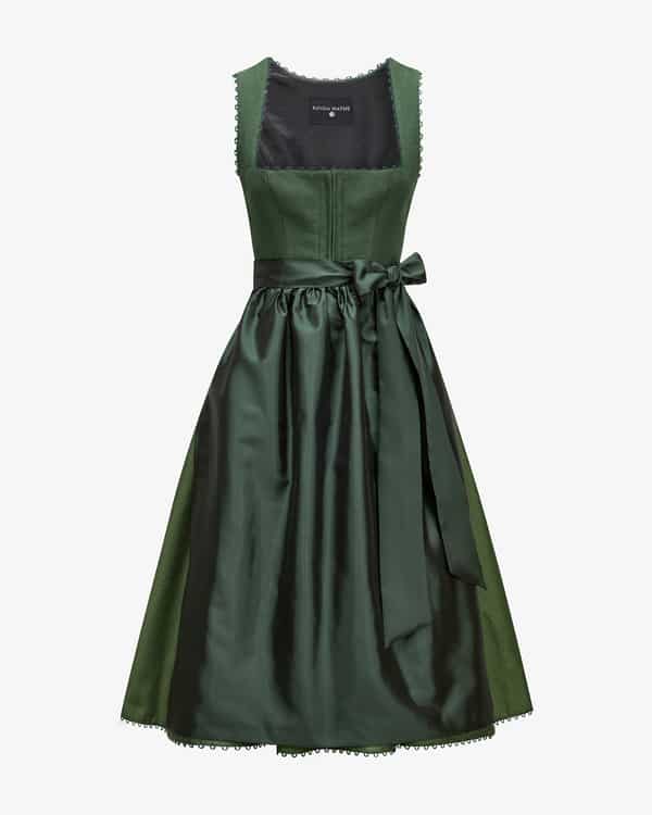 München Midi-Dirndl mit Seidenschürze