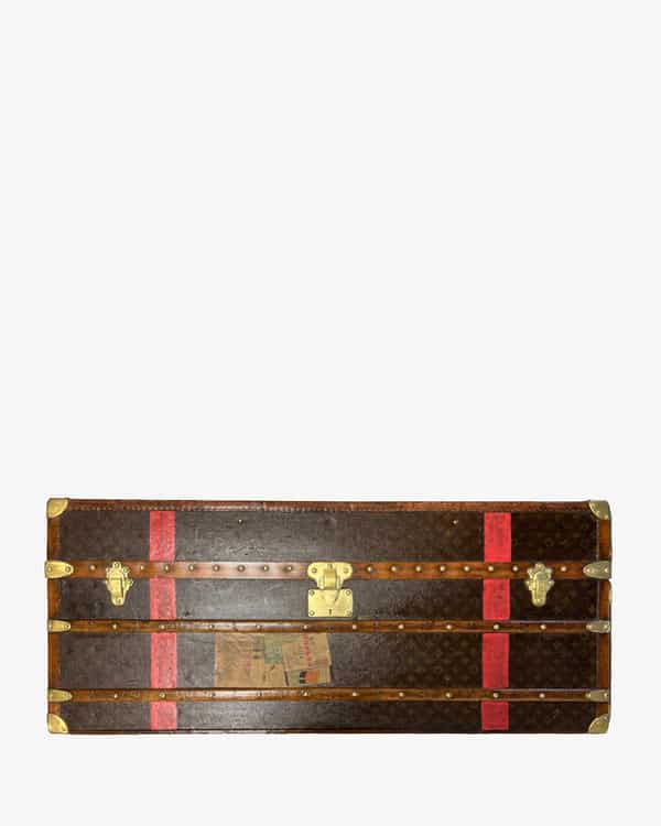 who is louis Louis Vuitton Vintage Malle Speciale Reise-Truhe bei LODENFREY