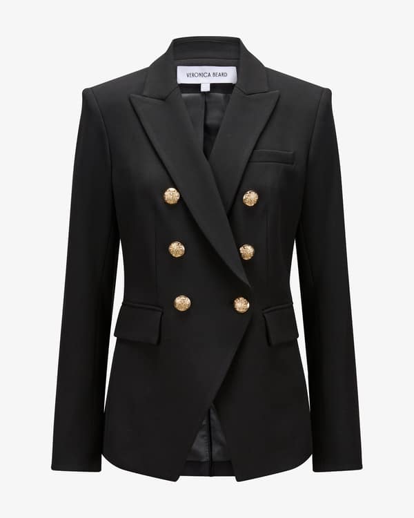 Miller Dickey Doppelreiher-Blazer aus Baumwoll-Mix