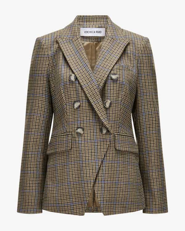 Miller Dickey Doppelreiher-Blazer aus Baumwoll-Mix