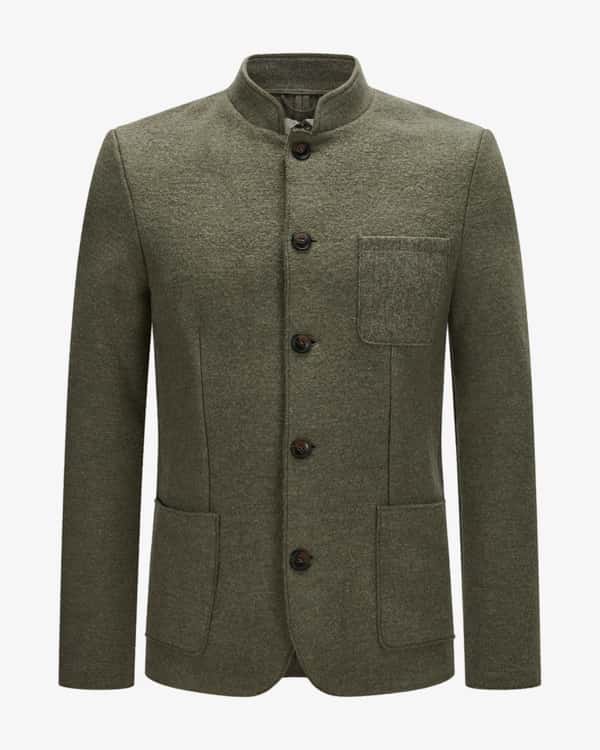 Maximilian Trachten-Janker aus Schurwolle und Baumwolle