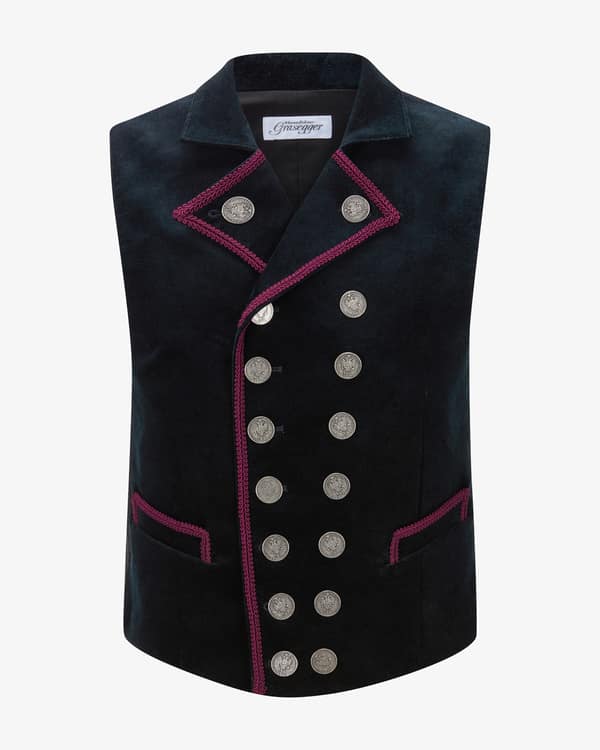 Grasegger Manufaktur Bierkutscher Trachtenweste  bei LODENFREY