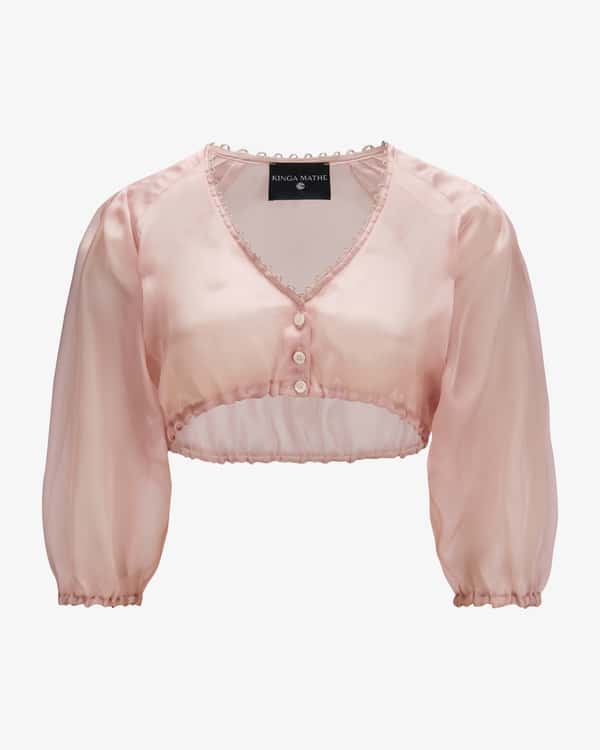 Kinga Mathe Silk dirndl blouse at LODENFREY
