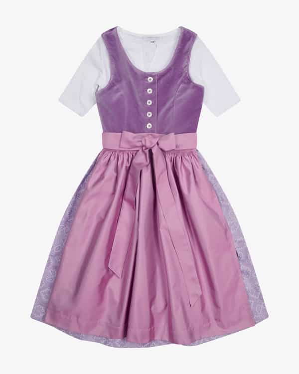 Wiesndirndl mit Bluse und Schürze 