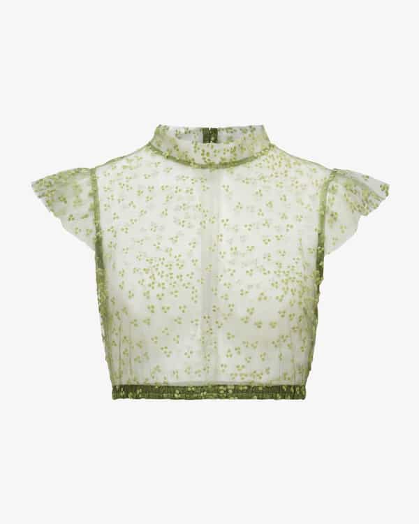 Heiki Dirndlbluse semi-transparent