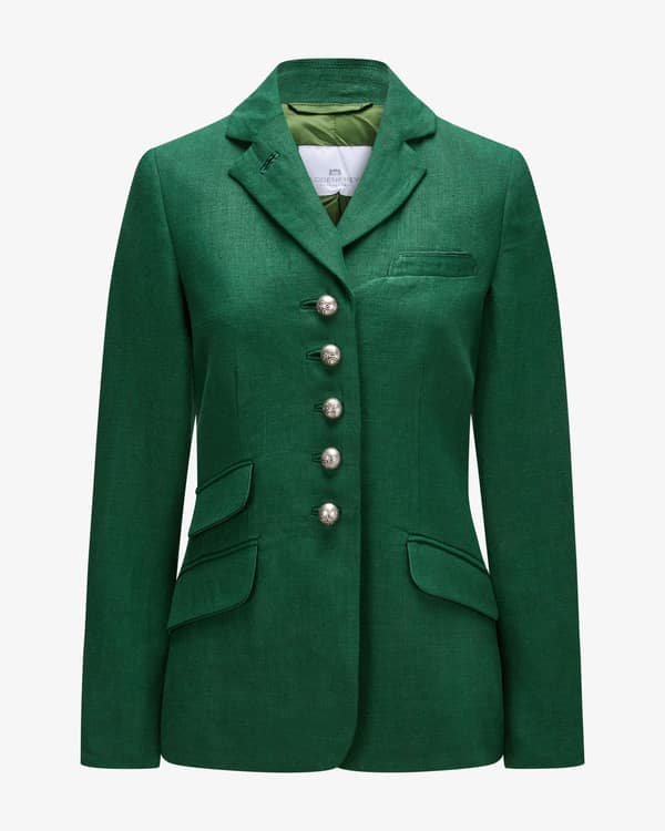 St. Gallen traditional linen blazer 