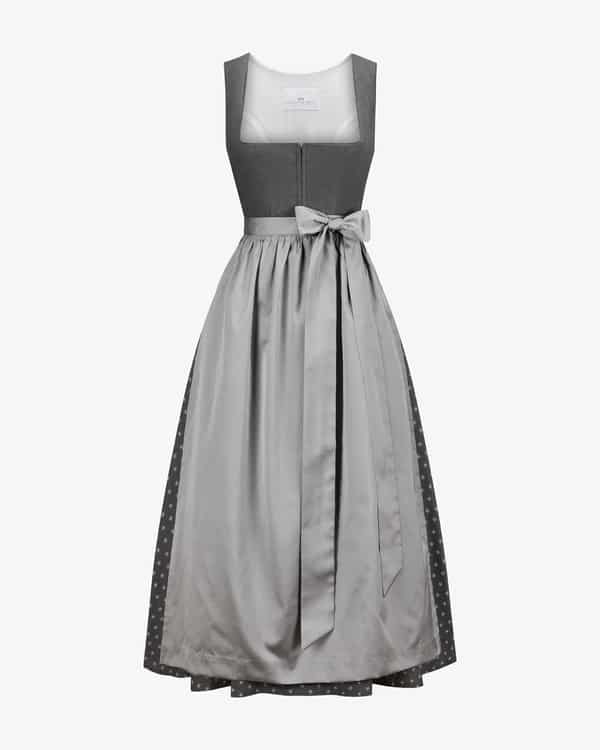 Dirndl lang mit Schürze 