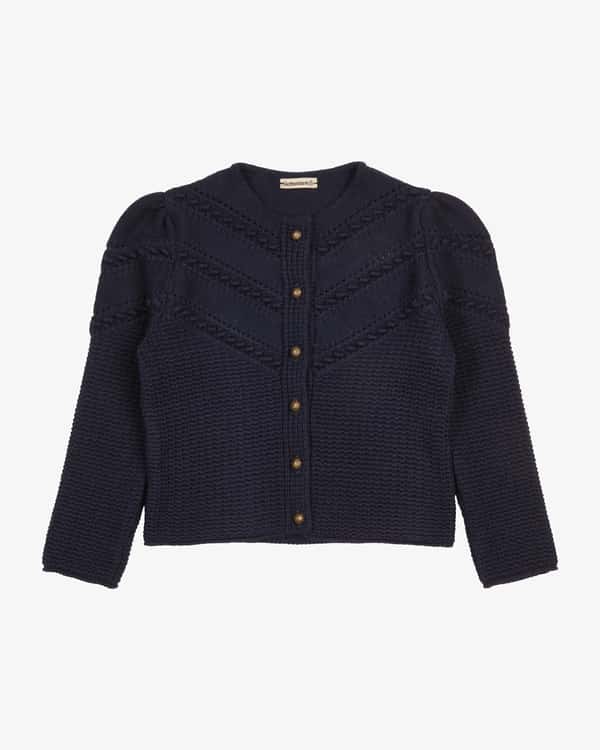 Olivia Trachten-Strickjacke 