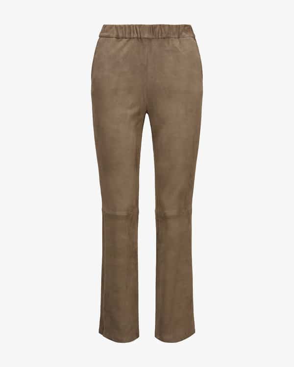 Kamilla Stretch Hose aus Lammleder