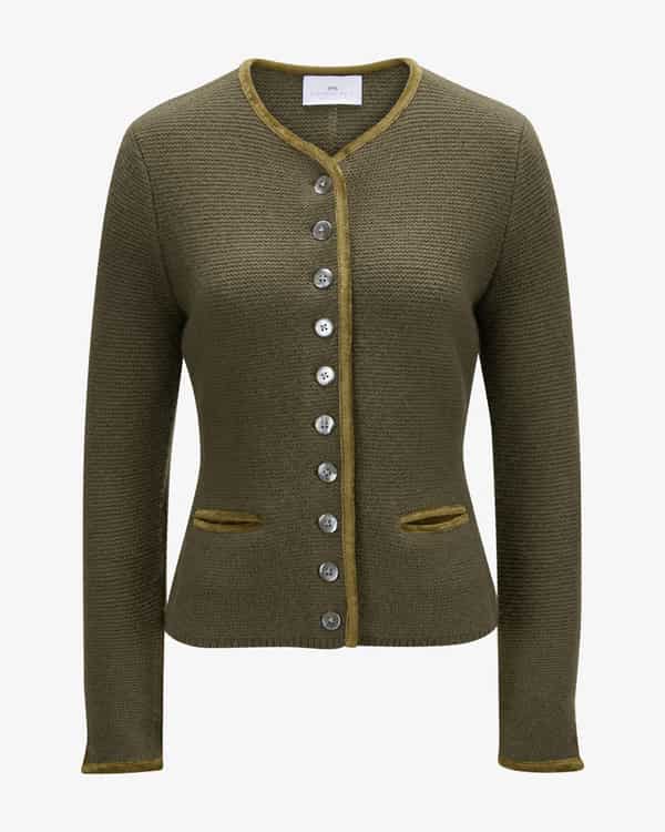 Trachten-Cashmere-Strickjacke