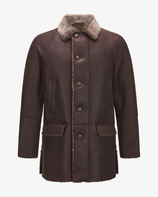 Lethbridge Trachten-Lammfellmantel 