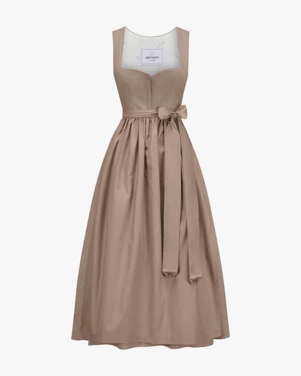 Dirndl midi mit Schürze 