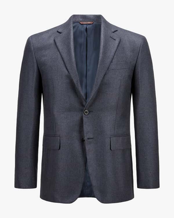 Sakko aus Seide und Cashmere