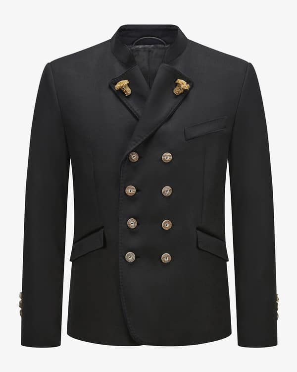 Kornegg Doppelreiher-Trachtenjanker aus Schurwolle