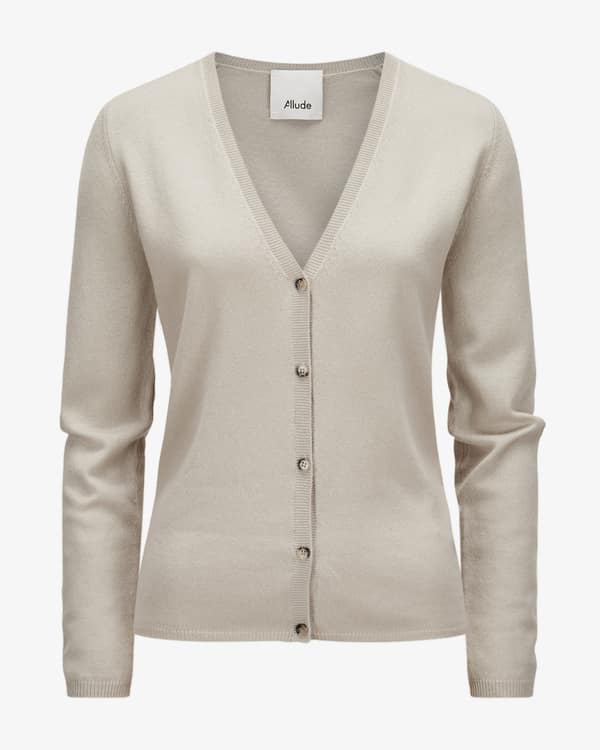 Cashmere-Strickjacke 