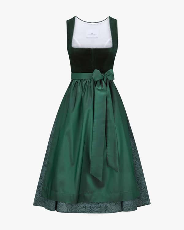 Midi-Wiesndirndl mit Schürze 