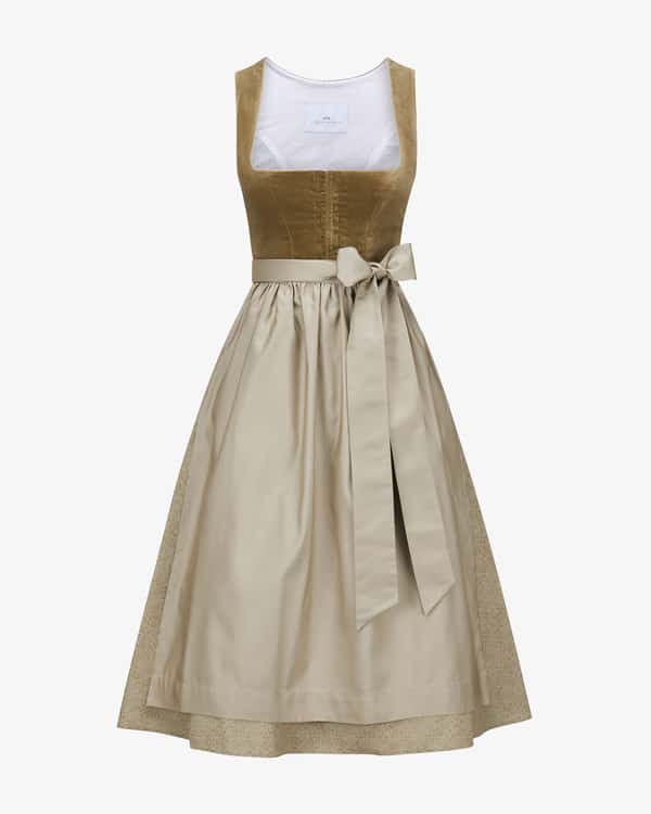 Midi-Wiesndirndl mit Schürze 