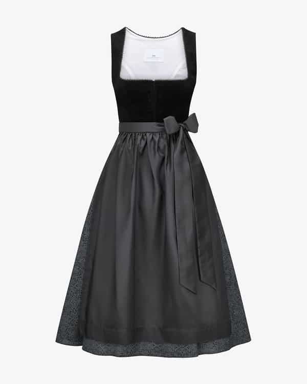 Midi-Wiesndirndl mit Schürze