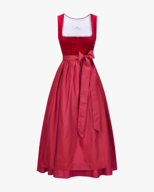 Wiesndirndl lang mit Schürze 