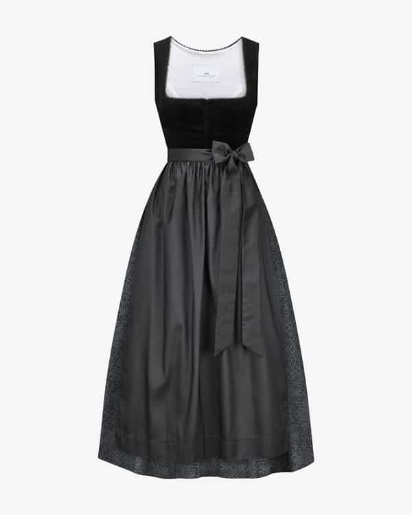 Wiesndirndl lang mit Schürze 