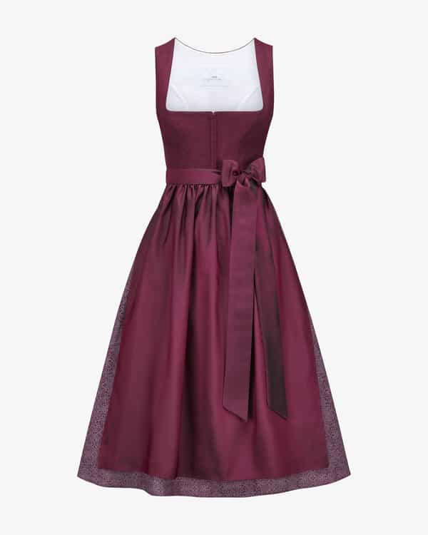 Midi-Wiesndirndl mit Schürze 