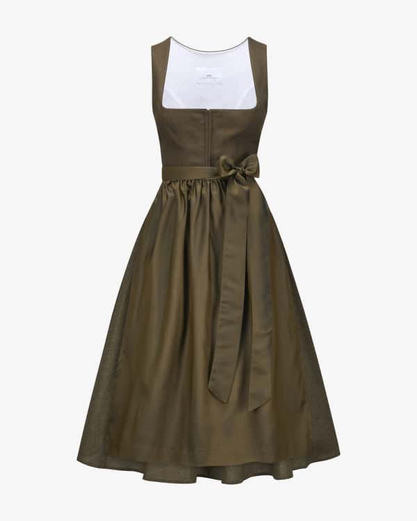 Midi-Wiesndirndl mit Schürze 