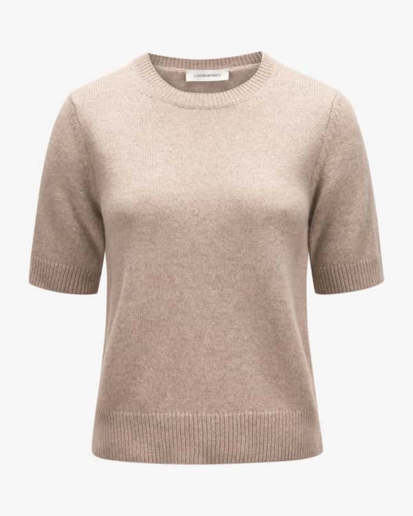 LODENFREY Knitted shirt in a virgin wool and cashmere blend at LODENFREY