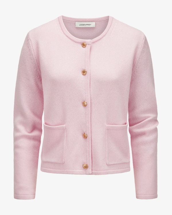 Cashmere-Strickjacke