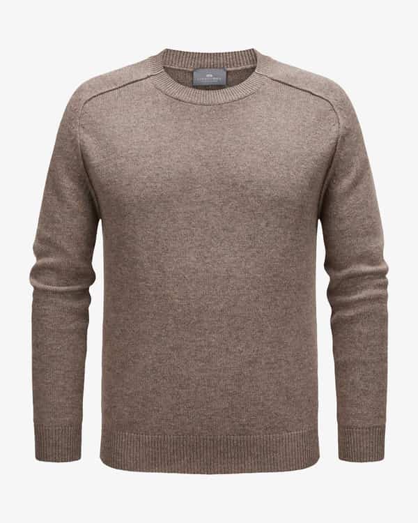 Pullover aus Schurwolle und Cashmere